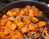 A picture of step 3 of Filipino Pakbet.