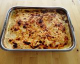 Zöldséges-sajtos csirke recept fázis 7 fotója
