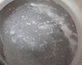 A picture of step 3 of Almond Milk- How to make vegan milk from scratch.