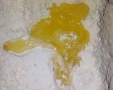A picture of step 1 of Chapatti with egg sauce.