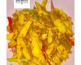 A picture of step 1 of Sultan chips.