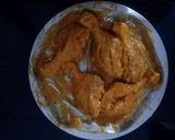 A picture of step 4 of Tandoori chicken.
