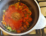 Foto del paso 3 de la receta: Guiso de invierno, con porotos de manteca y húngaras. 👨‍🍳