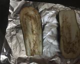 Foto del paso 1 de la receta: Berenjena rellena -baja en carbohidratos