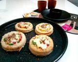 A picture of step 8 of Idli Pizza Disc.