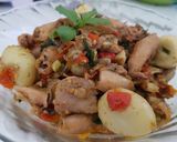 Foto langkah ke 12 dari resep Baby Cumi dan Telur Puyuh Rica Kemangi.