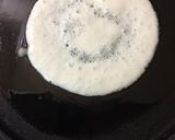 A picture of step 4 of Kerala appam with egg curry,beetroot toran (with coconut).