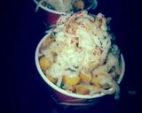 A picture of step 9 of Chessy corn chat.