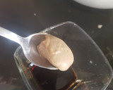 Foto del paso 1 de la receta: Ensalada con pavo y melocotón en aliño con tahini