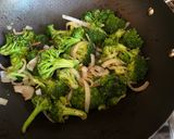 A picture of step 4 of Beef with Broccoli.