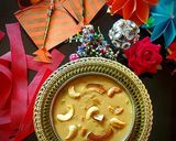 A picture of step 4 of Pineapple Jagarry Payasam.