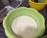 A picture of step 1 of Semo And ogbono soup.