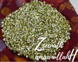 A picture of step 3 of Whole Green Gram or Sabut Moong Sprouts @ Homemade.