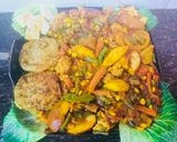 A picture of step 7 of Vegetable Sizzler.