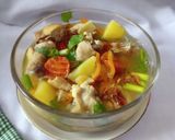 Foto langkah ke 4 dari resep Sup ayam ala Pak min Klaten segar dan enak wajib di coba.