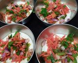 A picture of step 7 of Twin layered Vegetable Idli.
