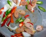 รูปขั้นตอนการทำที่ 3 ของ แหนมไก่ผัดน้ำพริกเผา
