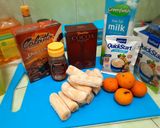 Foto langkah ke 1 dari resep Choco Banana Smoothies.