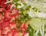 वेज पुलाव(veg pulao recipe in hindi) रेसिपी चरण 1 फोटो