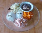 Hình bước làm 3 của món GÀ nấu xáo Nghệ An
