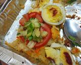 Foto langkah ke 9 dari resep Nasi Keju Panggang Saus Bechamel.