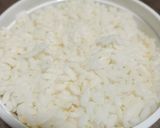 Foto del paso 2 de la receta Arroz con setas y calabacín en salsa de soja