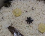 A picture of step 11 of Mutton biryani.