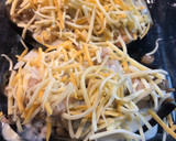 Foto del paso 6 de la receta: Berenjenas rellenas con atún y gambas