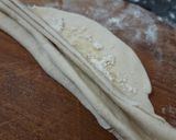 A picture of step 2 of Laccha paratha.
