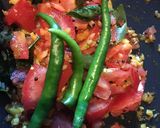 A picture of step 2 of Red lentil Dahl🌱.