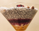 Foto del paso 5 de la receta: Postre de chía con frutos rojos y mango