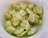Szezámmagos uborkasaláta recept fázis 1 fotója