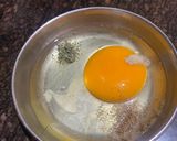 A picture of step 1 of Oats Bread Omelette.