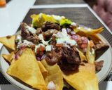 A picture of step 6 of Beef Nachos.