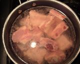 A picture of step 2 of Pork Ribs in Hatch Chile Sauce with Nopales.