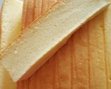 Foto langkah ke 4 dari resep Cheddar cheesecake.