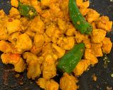 A picture of step 7 of Tawa chicken.