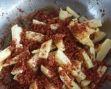 A picture of step 4 of Stuffed okra sabji.
