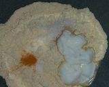 A picture of step 1 of Instant besan cup dhokla.