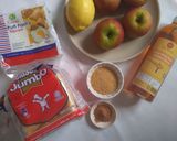 Gambar langkah 1 resipi Apples Bread Pie.