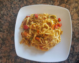 Foto del paso 4 de la receta: Tallarines con salteado de morrones