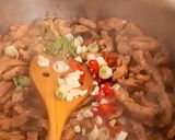 A picture of step 6 of Pork Stir-Fry with Leeks (Cong Bao Rou Si) C&G.