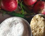 Onion pakoda recipe step 1 photo