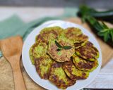 A picture of step 7 of Zucchini Fritters.
