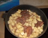 Foto del paso 4 de la receta Pollo al vino tinto con mostaza