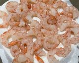 A picture of step 5 of Shrimp and Grits.