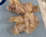 A picture of step 5 of Chinese-Style Braised Beef Tendon and Shank Stew (柱侯蘿蔔炆牛筋腩).