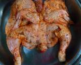 Κοτόπουλο ψημένο στο φούρνο με φανταστική σαλτσούλα!! 🍗🍋 φωτογραφία βήματος 2