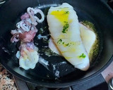 Foto del paso 12 de la receta: Calamar a la plancha al limón con ajos garrapiñados y perejil