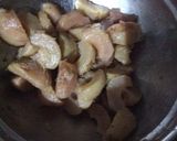 A picture of step 1 of Gooseberry chutney.